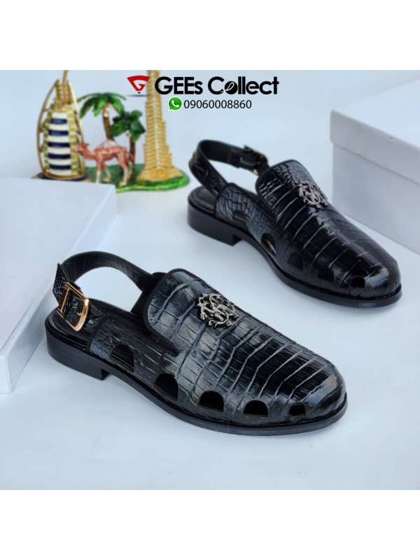 Happy Slides Men′ S Summer Clogs Shoes Sandals Men′ S Hole Sandals Hollow  Breathable Flip-Flops Crocodile Leather Shoes Fashion Beach Slippers -  China EVA Garden Clogs and Mens Garden Clogs price | Made-in-China.com